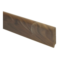 Franse Plint 60 x 13 Walnoot Geolied
