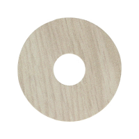 Zelfklevende Rozet (17 mm) Eiken Beige