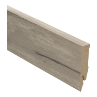 Rechte Folieplint 70x14 Country Oak Grey 27224