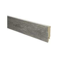 Rechte Folieplint 70x14 Country Oak Grey 27224