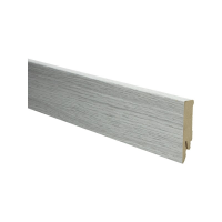 Rechte Folieplint 70x14 Country Oak Grey 27224