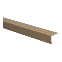 Duo-hoeklijnprofiel 24,5 x 30 mm Roest bruin67199