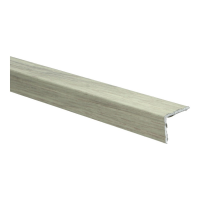 Duo-hoeklijnprofiel 24,5 x 30 mm Eiken Beige Wit 67243