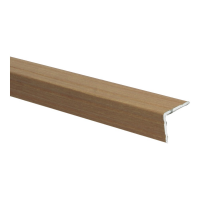 Duo-hoeklijnprofiel 24,5 x 30 mm Roest bruin67199