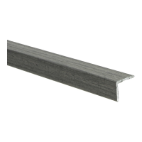 Duo-hoeklijnprofiel 24,5 x 30 mm Beton Gepolijst Koper 67235