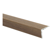 Duo-hoeklijnprofiel 24,5 x 30 mm Roest bruin67199