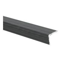 Duo-hoeklijnprofiel 24,5 x 30 mm Roest bruin67199