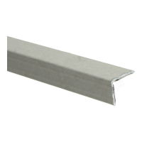 Duo-hoeklijnprofiel 24,5 x 30 mm Roest bruin67199