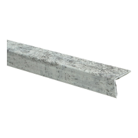 Duo-hoeklijnprofiel 24,5 x 30 mm Beton Grijs 67193