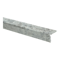 Duo-hoeklijnprofiel 24,5 x 30 mm Roest bruin67199