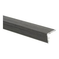 Duo-hoeklijnprofiel 24,5 x 30 mm Roest bruin67199