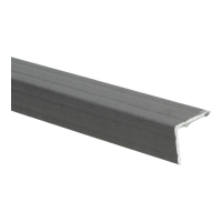 Duo-hoeklijnprofiel 24,5 x 30 mm Roest bruin67199