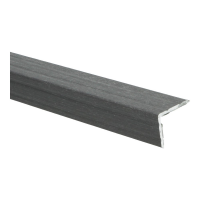 Duo-hoeklijnprofiel 24,5 x 30 mm Roest bruin67199