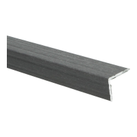 Duo-hoeklijnprofiel 24,5 x 30 mm Scarlet Oak Light Grey 67210