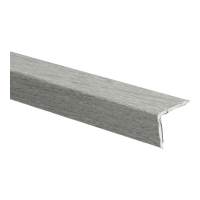 Duo-hoeklijnprofiel 24,5 x 30 mm Roest bruin67199