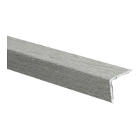 Duo-hoeklijnprofiel 24,5 x 30 mm Beton Gepolijst Koper 67235