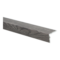 Duo-hoeklijnprofiel 24,5 x 30 mm Roest bruin67199