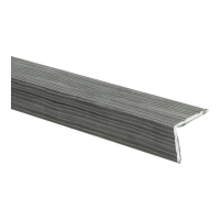 Duo-hoeklijnprofiel 24,5 x 30 mm Roest bruin67199
