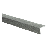 Duo-hoeklijnprofiel 24,5 x 30 mm Roest bruin67199