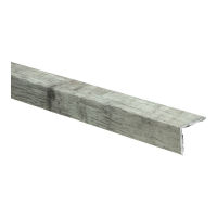 Duo-hoeklijnprofiel 24,5 x 30 mm Roest bruin67199