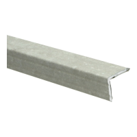 Duo-hoeklijnprofiel 24,5 x 30 mm Roest bruin67199