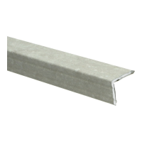 Duo-hoeklijnprofiel 24,5 x 30 mm Antiek Eiken Beige 67147