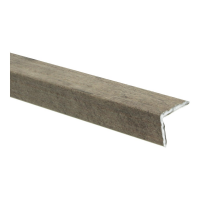 Duo-hoeklijnprofiel 24,5 x 30 mm Roest bruin67199