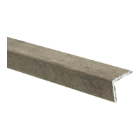 Duo-hoeklijnprofiel 24,5 x 30 mm Beton Gepolijst Koper 67235