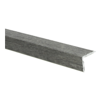 Duo-hoeklijnprofiel 24,5 x 30 mm Beton Licht 67183