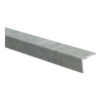 Duo-hoeklijnprofiel 24,5 x 30 mm Roest bruin67199