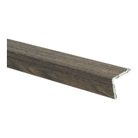 Duo-hoeklijnprofiel 24,5 x 30 mm Roest bruin67199