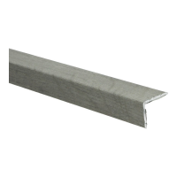 Duo-hoeklijnprofiel 24,5 x 30 mm Beton Licht 67183