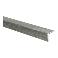 Duo-hoeklijnprofiel 24,5 x 30 mm Beton Gepolijst Koper 67235