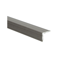 Duo-hoeklijnprofiel 24,5 x 30 mm Beton Gepolijst Koper 67235