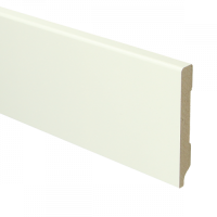 MDF Rechte plint 90x12 RAL 9010