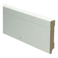 MDF Tijdloze plint 90x15 RAL 9010