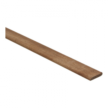 Afwerklijst 6 x 28 Jatoba Onbewerkt