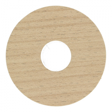 Zelfklevende Rozet (17 mm) New England Oak