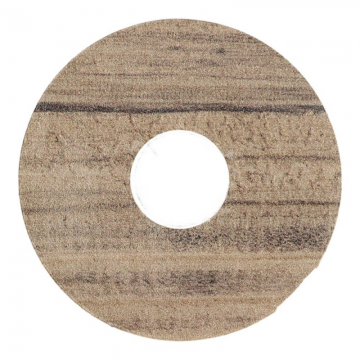 Zelfklevende Rozet (17 mm) Grenen Geborsteld Bruin