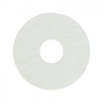 Zelfklevende Rozet (17 mm) Eiken Wit Gelakt