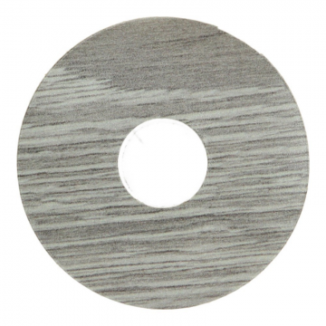 Zelfklevende Rozet (17 mm) Scarlet Oak Light Grey