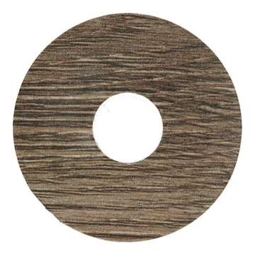 Zelfklevende Rozet (17 mm) Mountain Oak Black