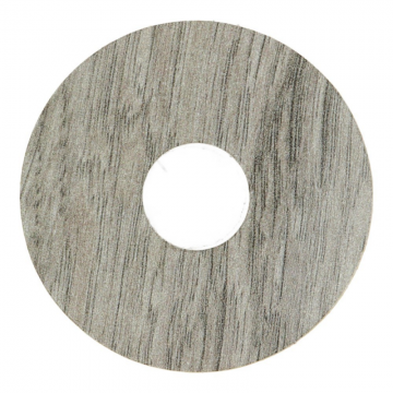 Zelfklevende Rozet (17 mm) Mountain Oak Grey