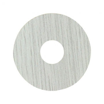Zelfklevende Rozet (17 mm) Eiken Wit Grijs