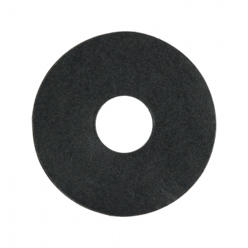 Zelfklevende Rozet (17 mm) Zwart RAL 9005