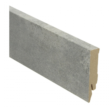 Rechte Folieplint 70x14 Concrete Grey 27227