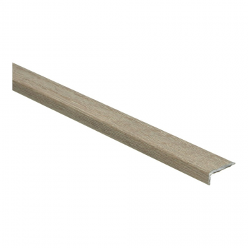 Hoeklijnprofiel 10 mm 200 cm lang Antiek Eiken Beige 63147