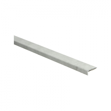 Hoeklijnprofiel 10 mm 200 cm lang Beton Licht 63183