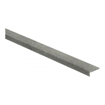 Hoeklijnprofiel 10 mm 200 cm lang Concrete Grey 63227