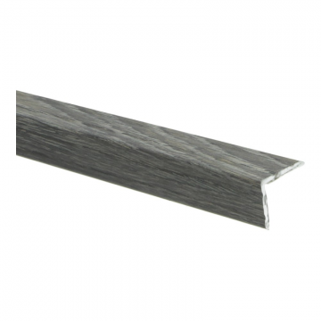 Duo-hoeklijnprofiel 24,5 x 30 mm Scarlet Oak Dark Grey 67207